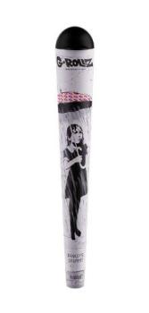 Plastiktube "Banksy Umbrella Girl"